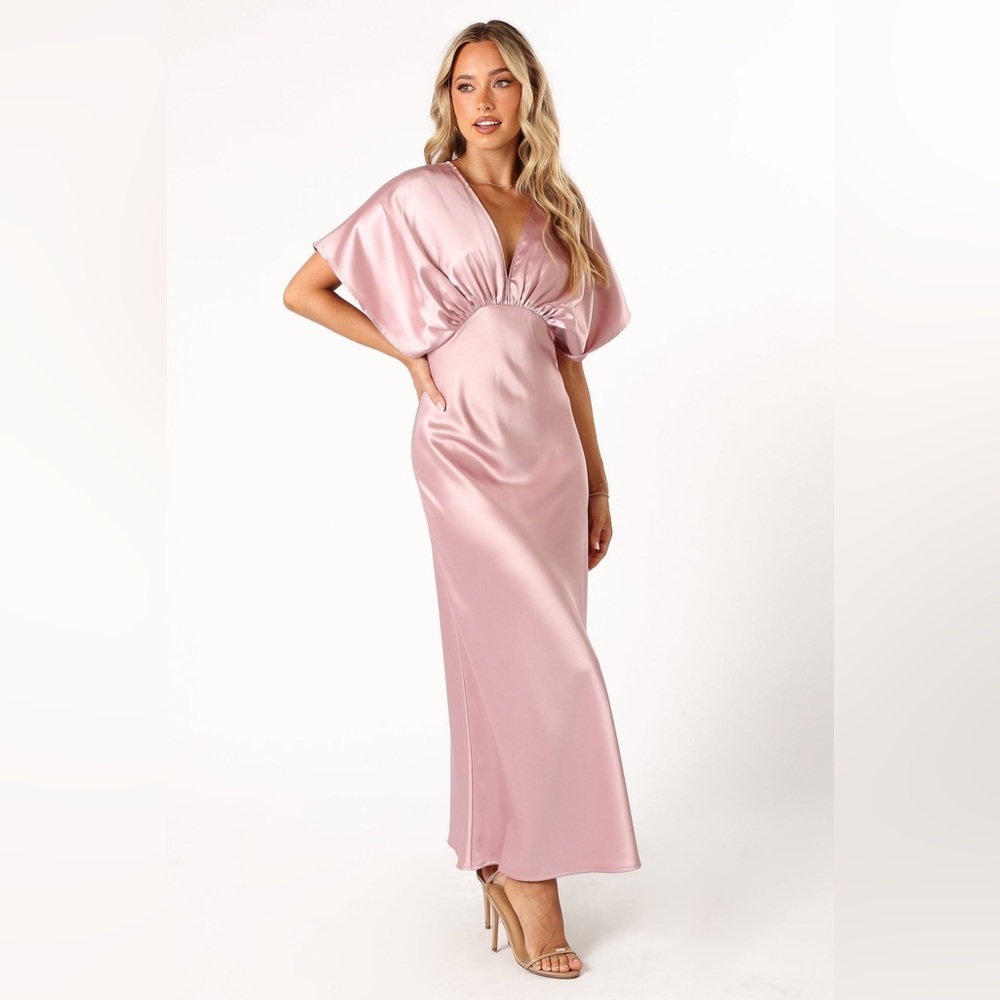 Petal & Pup Ricki Maxi Dress in Dusty Rose